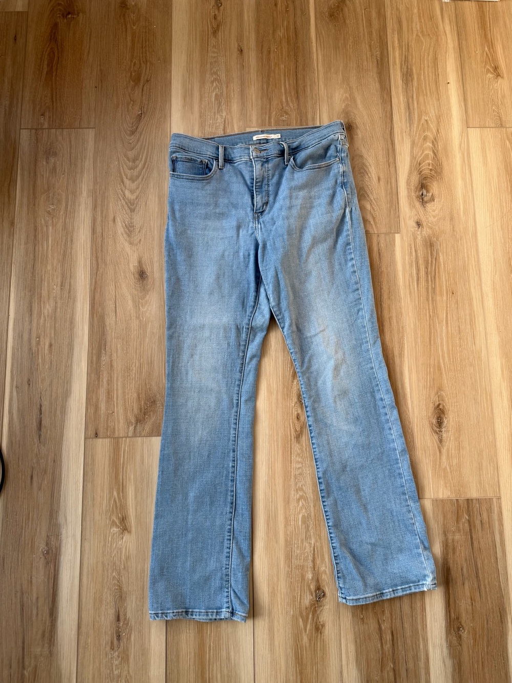 Levi's Light Blue Flared Women's Jeans